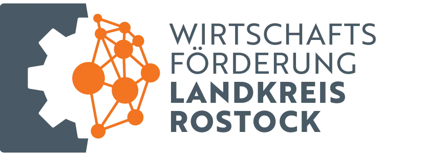 Logo Wirtschaftsförderung Landkreis Rostock GmbH