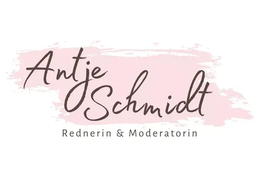 Logo Antje Schmidt - Rednerin und Moderatorin